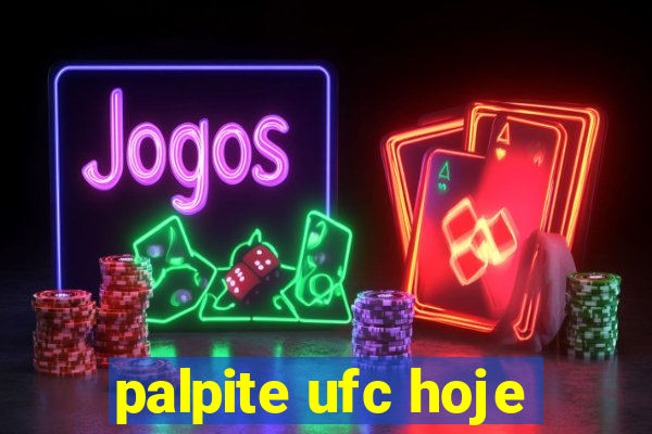 palpite ufc hoje